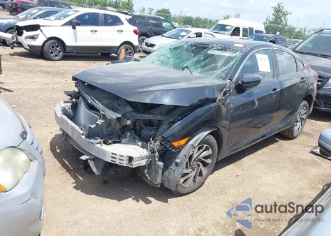 2016 Honda Civic Ex из США, поврежденный, VIN 19XFC2F73GE057067